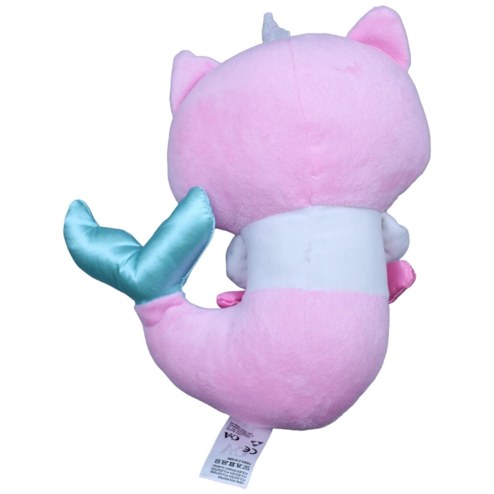 1231649 C&A Meer-Katzen-Einhorn, rosa Kuscheltier Kumpel Leo Gebraucht