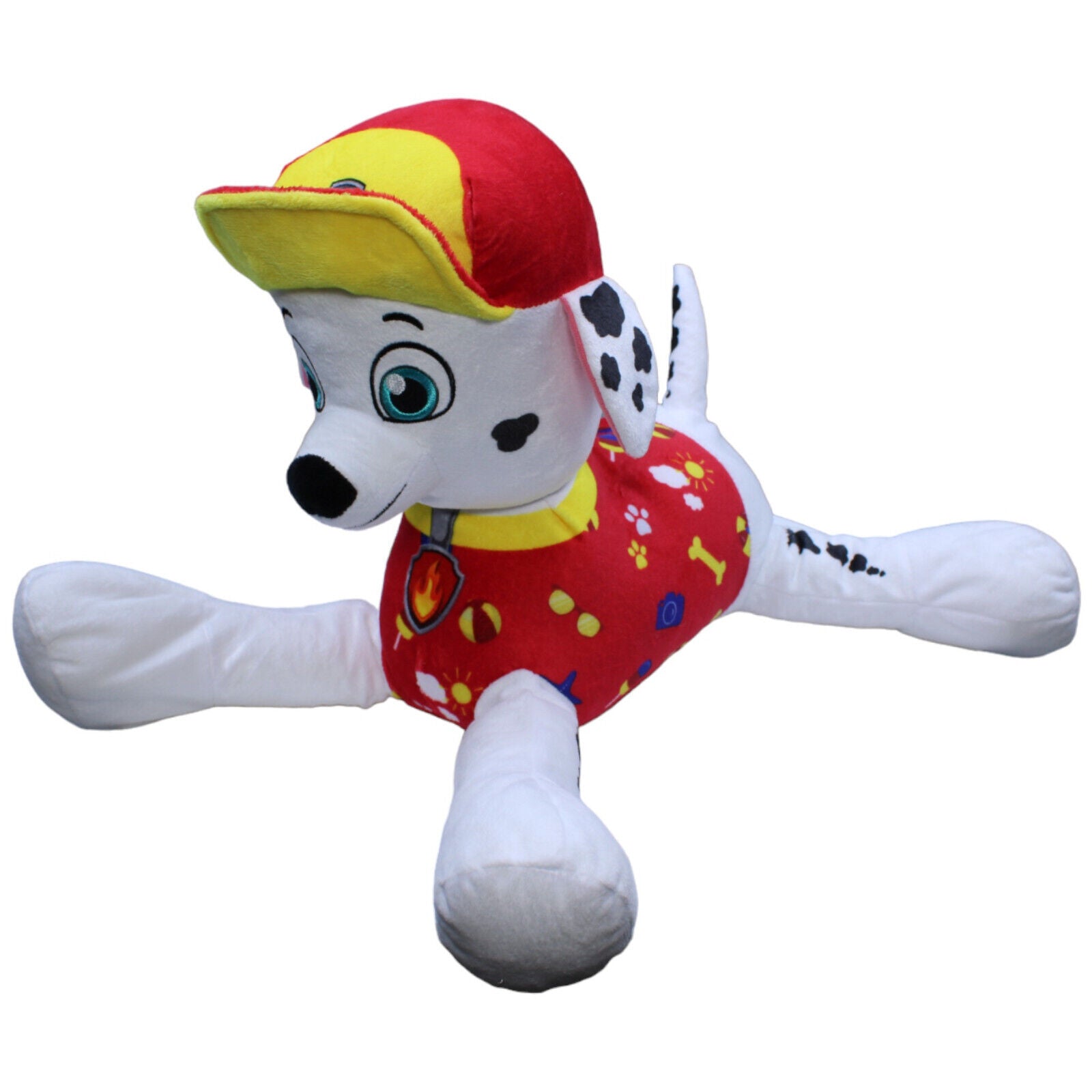 1231758 Nickelodeon XL Marshall aus Paw Patrol, liegend Kuscheltier Kumpel Leo Gebraucht