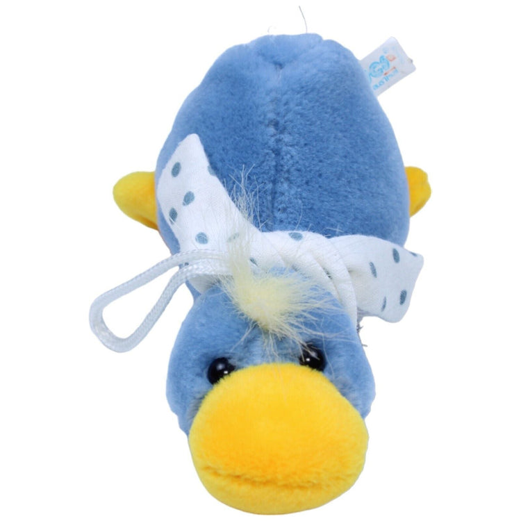 1231781 NICI Ente blau-grau, liegend Kuscheltier Kumpel Leo Gebraucht