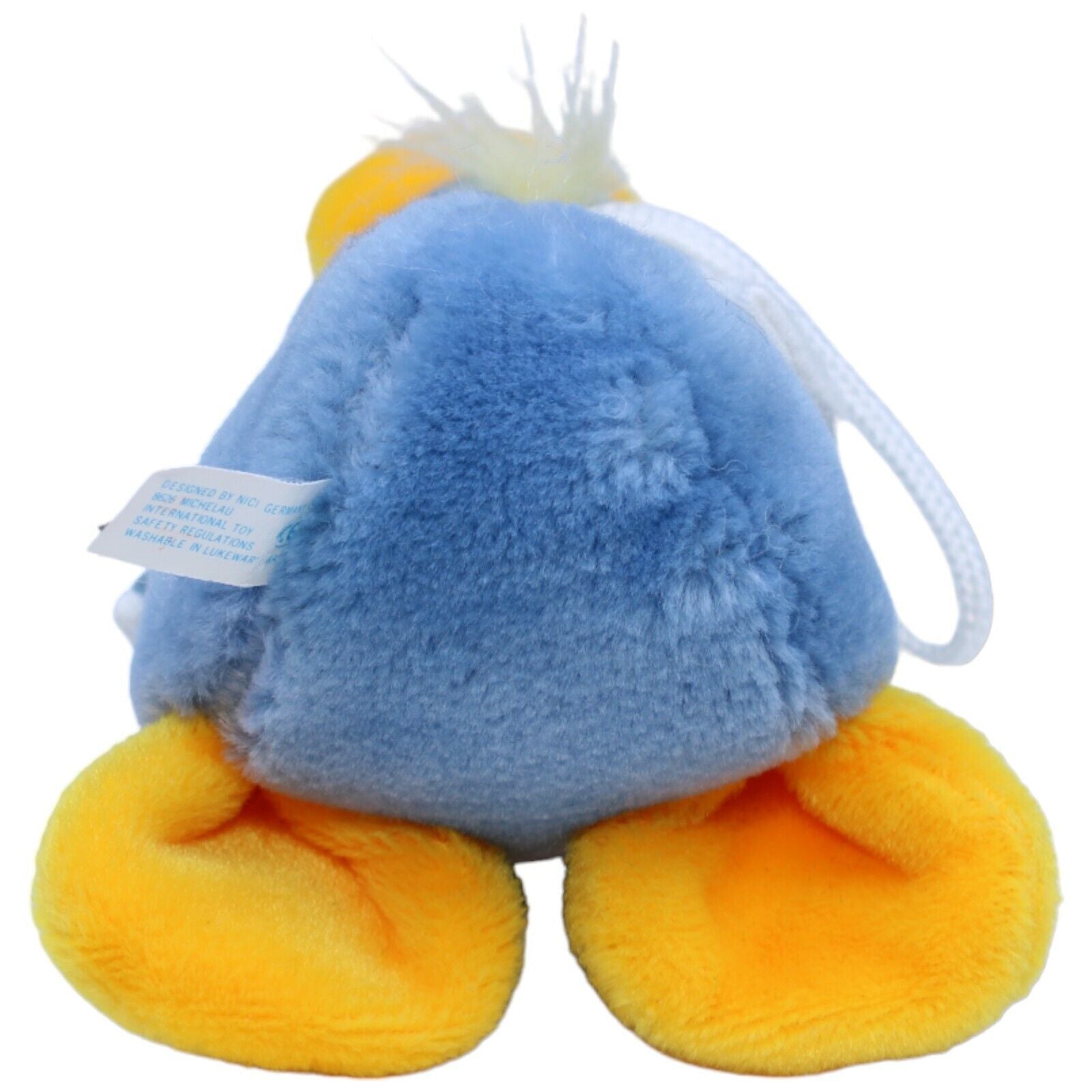 1231781 NICI Ente blau-grau, liegend Kuscheltier Kumpel Leo Gebraucht