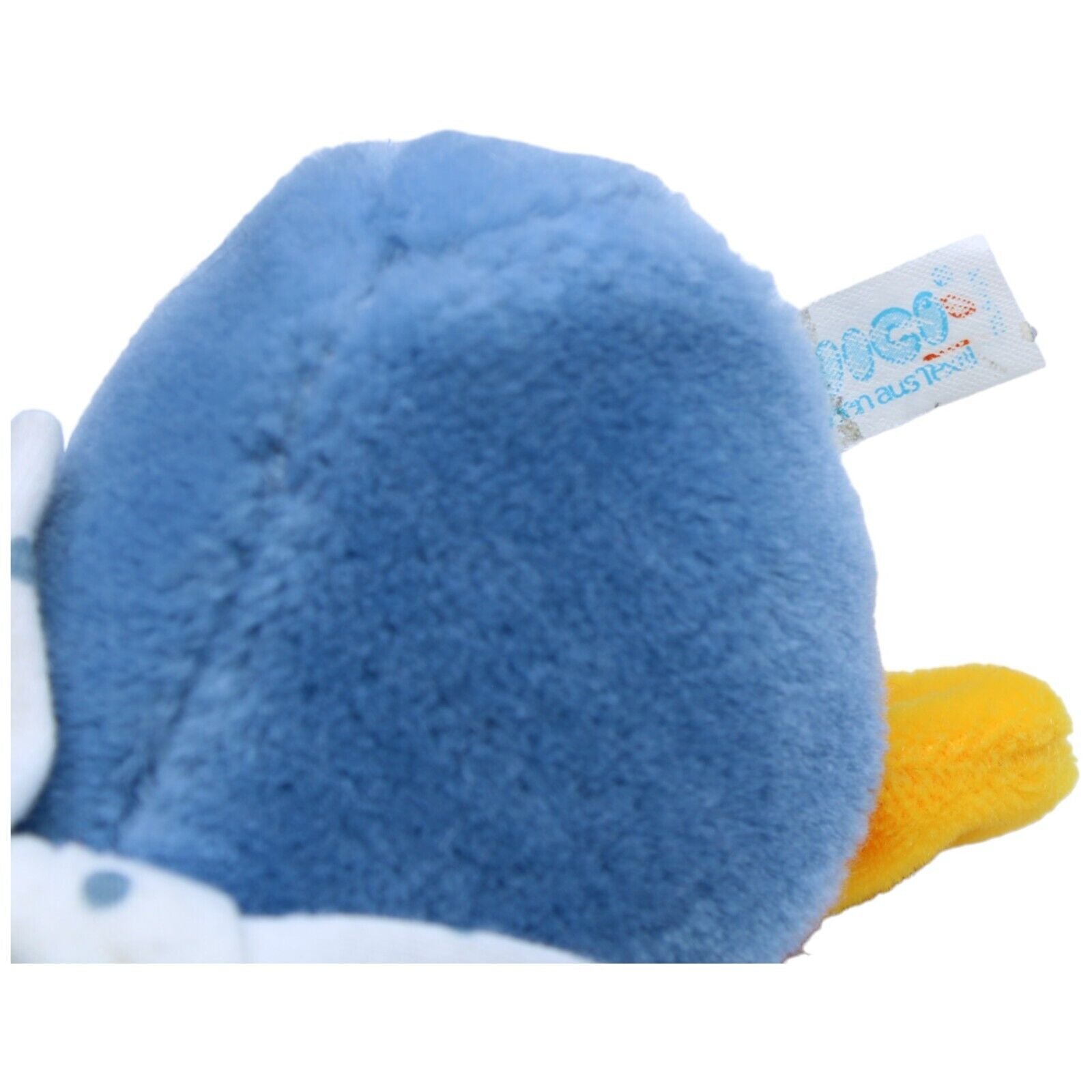 1231781 NICI Ente blau-grau, liegend Kuscheltier Kumpel Leo Gebraucht