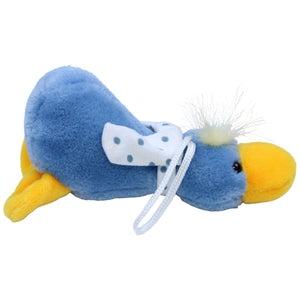 1231781 NICI Ente blau-grau, liegend Kuscheltier Kumpel Leo Gebraucht