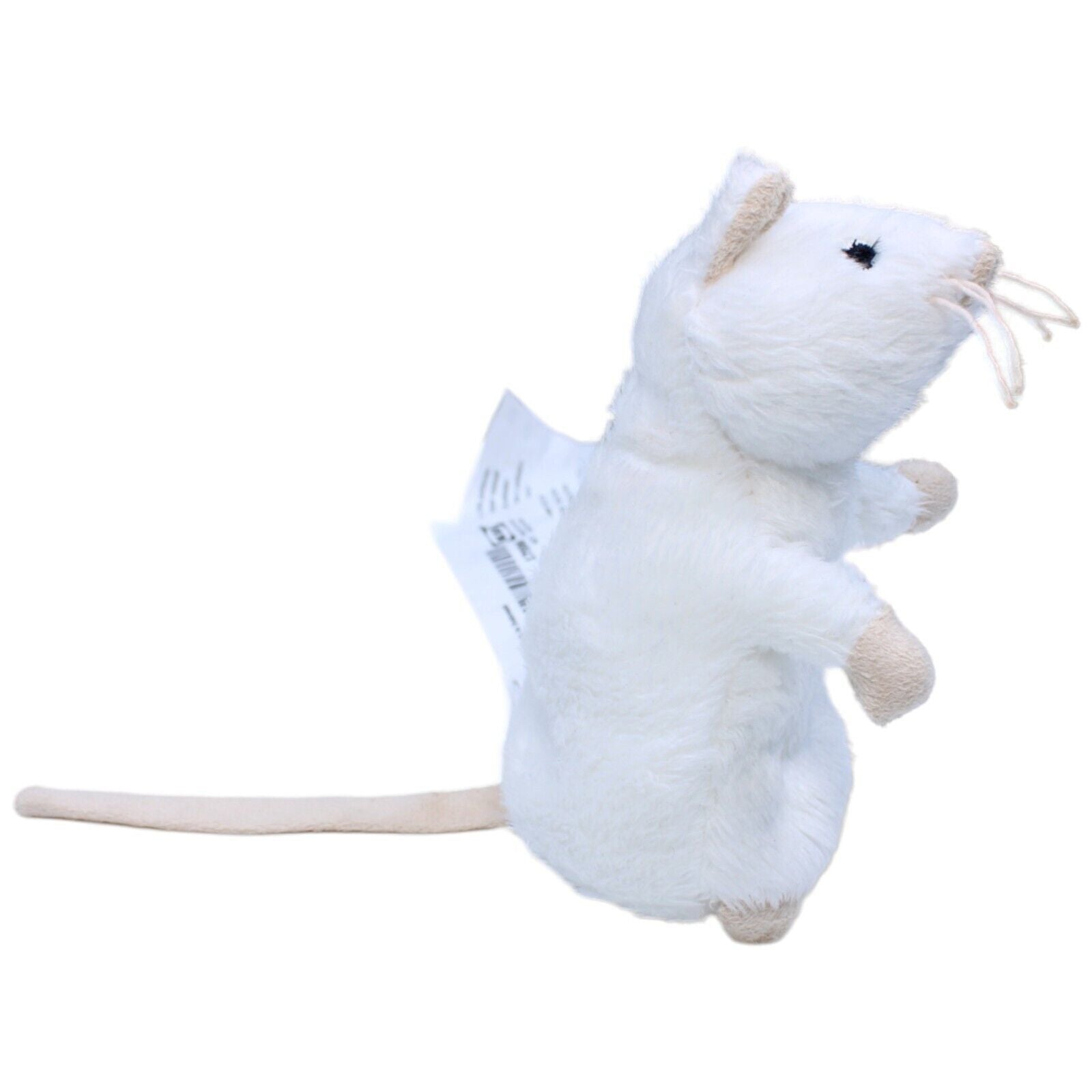 1231813 IKEA Maus weiß, GOSIG MUS Kuscheltier Kumpel Leo Gebraucht