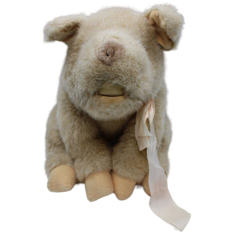 1231848 Teddy-Hermann Schwein, sitzend Kuscheltier Kumpel Leo Gebraucht