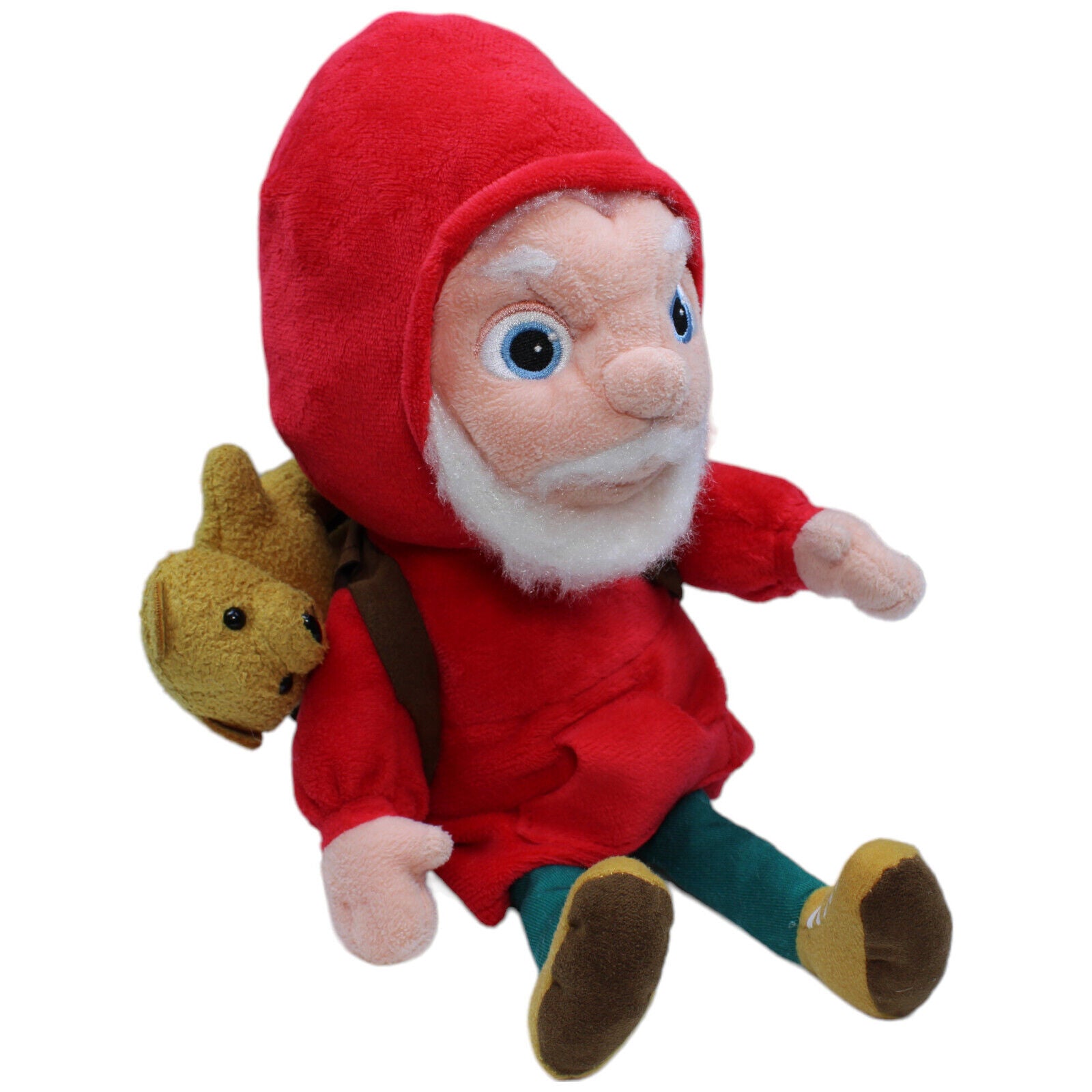 1231866 Bon Ton Toys Weihnachtsmann mit Teddy Plüschfigur Kumpel Leo Gebraucht