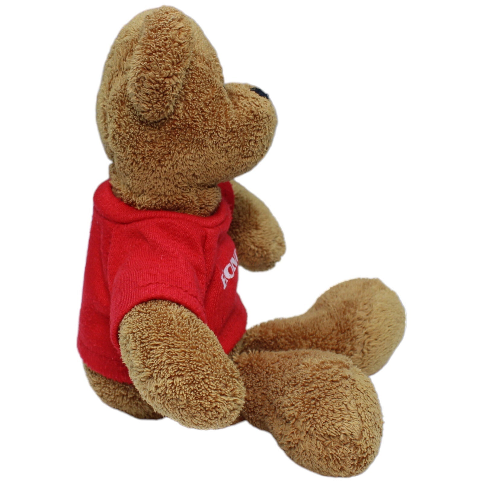 1231885 Plushpups Teddybär mit Honda-Shirt Kuscheltier Kumpel Leo Gebraucht