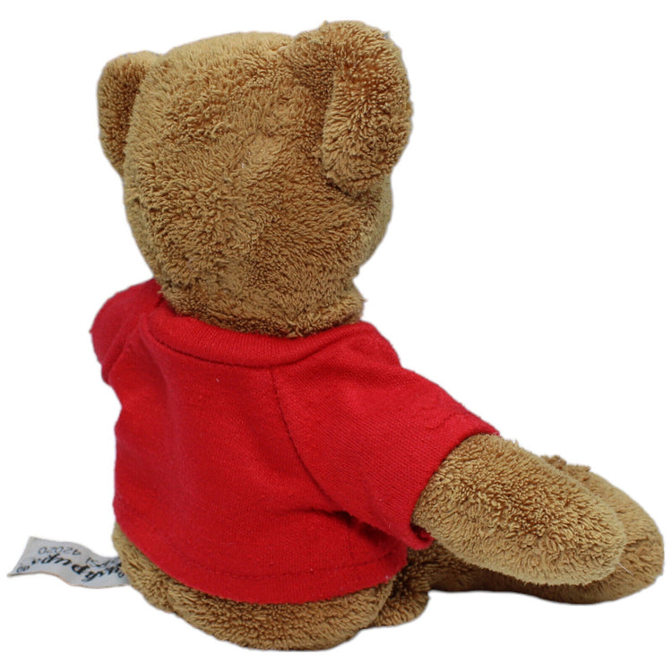 1231885 Plushpups Teddybär mit Honda-Shirt Kuscheltier Kumpel Leo Gebraucht