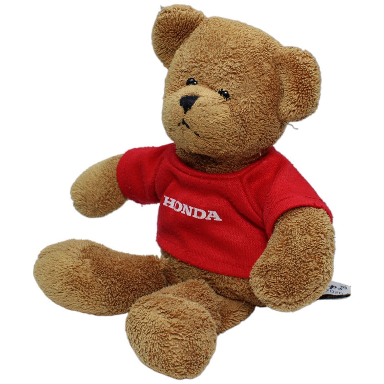 1231885 Plushpups Teddybär mit Honda-Shirt Kuscheltier Kumpel Leo Gebraucht