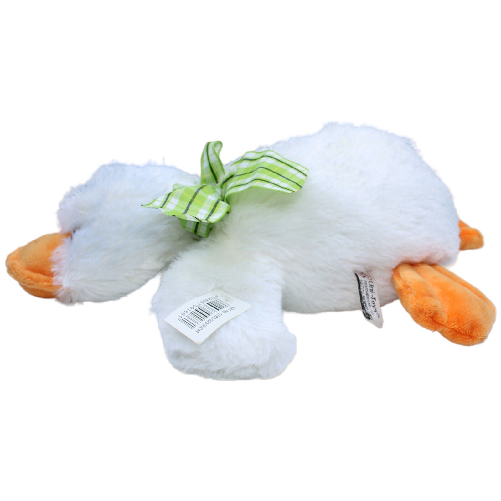 1231898 Uni-Toys Ente weiß, liegend Kuscheltier Kumpel Leo Gebraucht