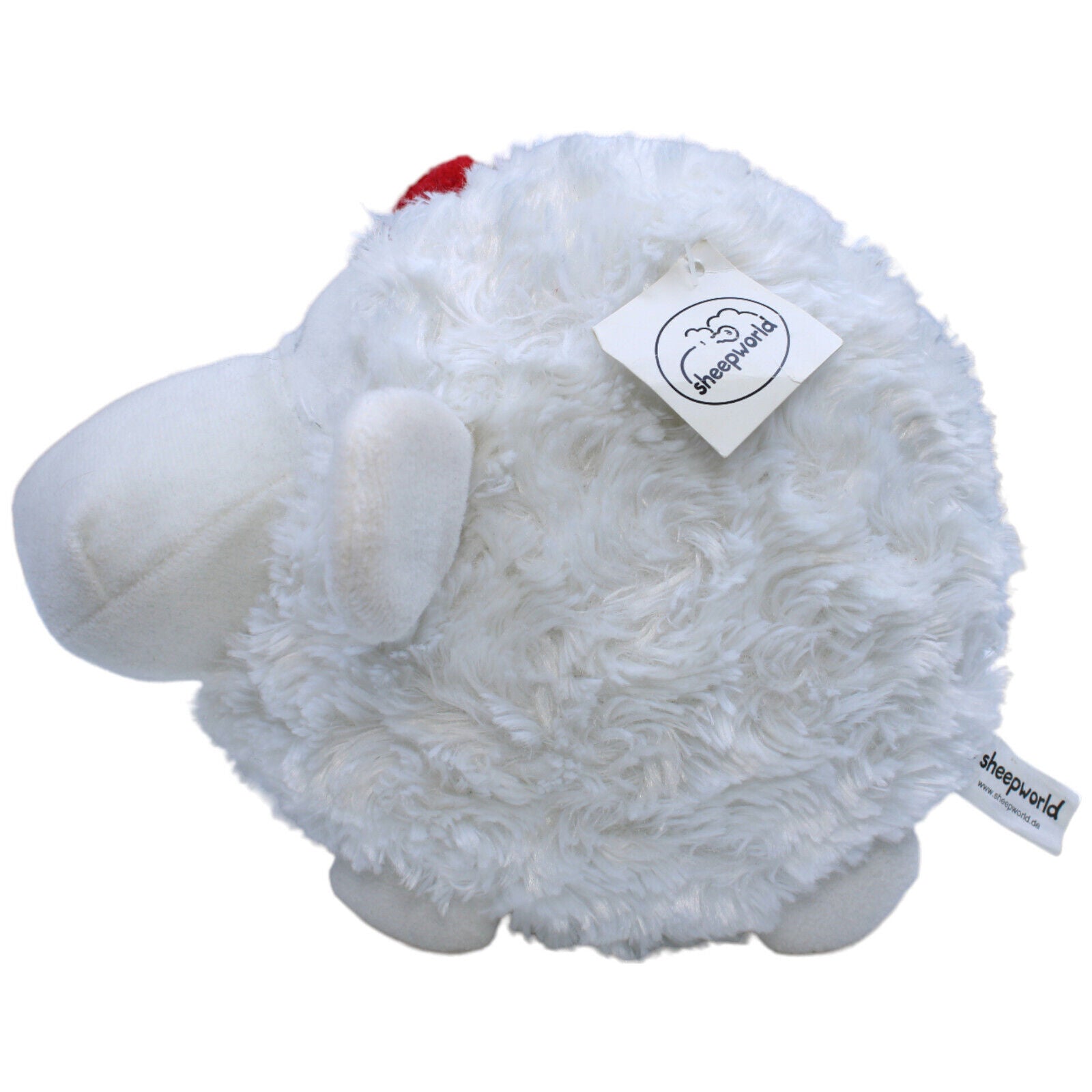 1231904 Sheepworld Sheepworld, Schaf weiß mit Schleife Kuscheltier Kumpel Leo Gebraucht