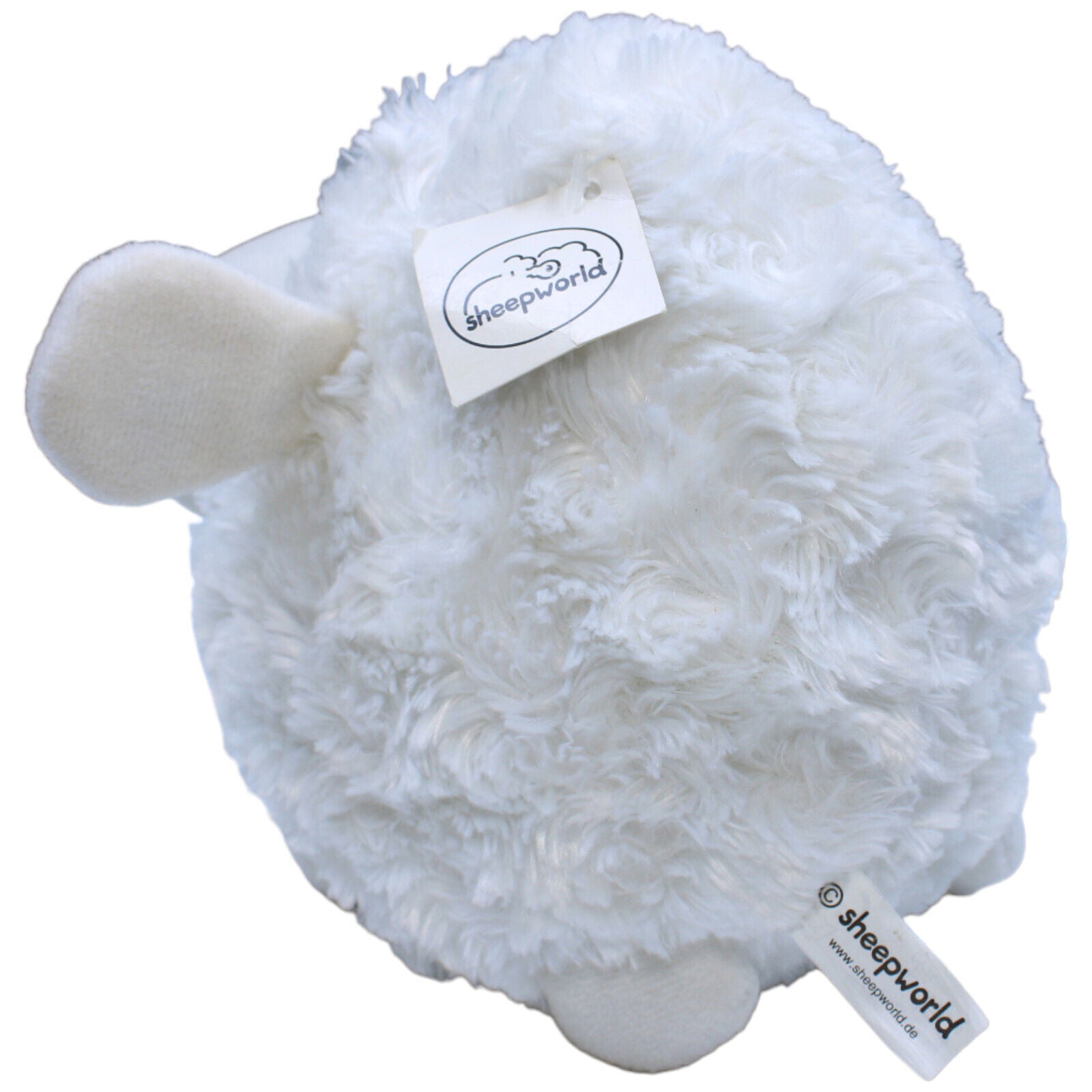 1231904 Sheepworld Sheepworld, Schaf weiß mit Schleife Kuscheltier Kumpel Leo Gebraucht