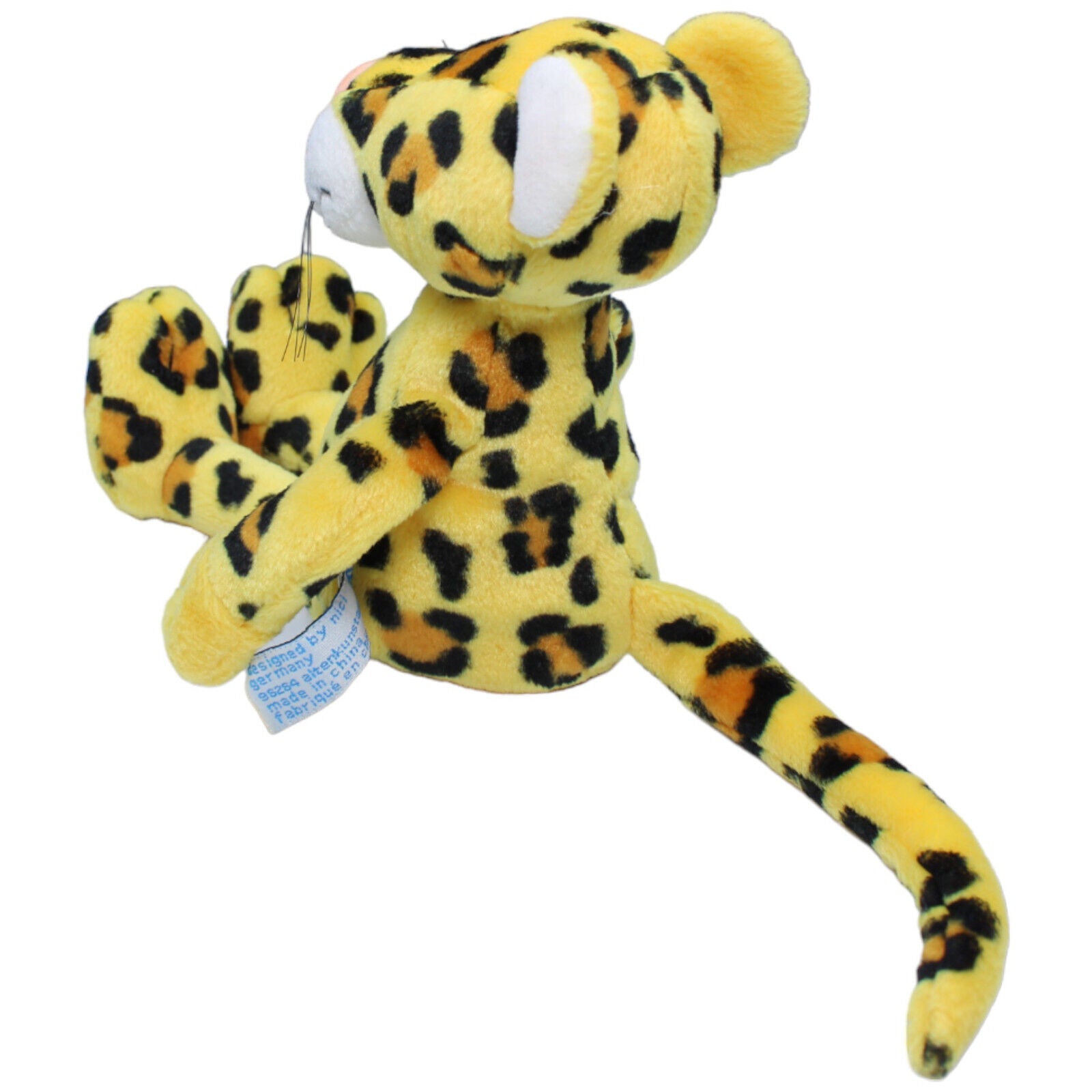 1231919 NICI Wild Friends, Schlenker Leopard Kuscheltier Kumpel Leo Gebraucht