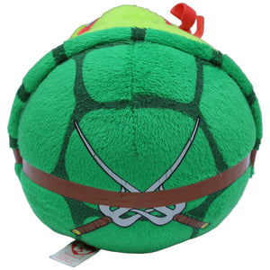 1231956 TY Beanie Ballz, Raphael aus Teenage Mutant Ninja Turtle Kuscheltier Kumpel Leo Gebraucht Schildkröte