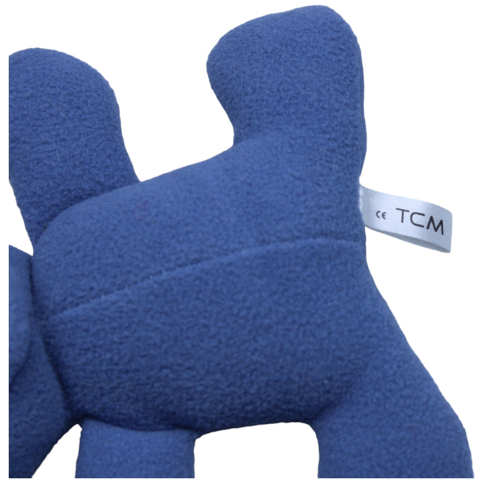 1231973 TCM Teddybär liegend, blau Kuscheltier Kumpel Leo Gebraucht