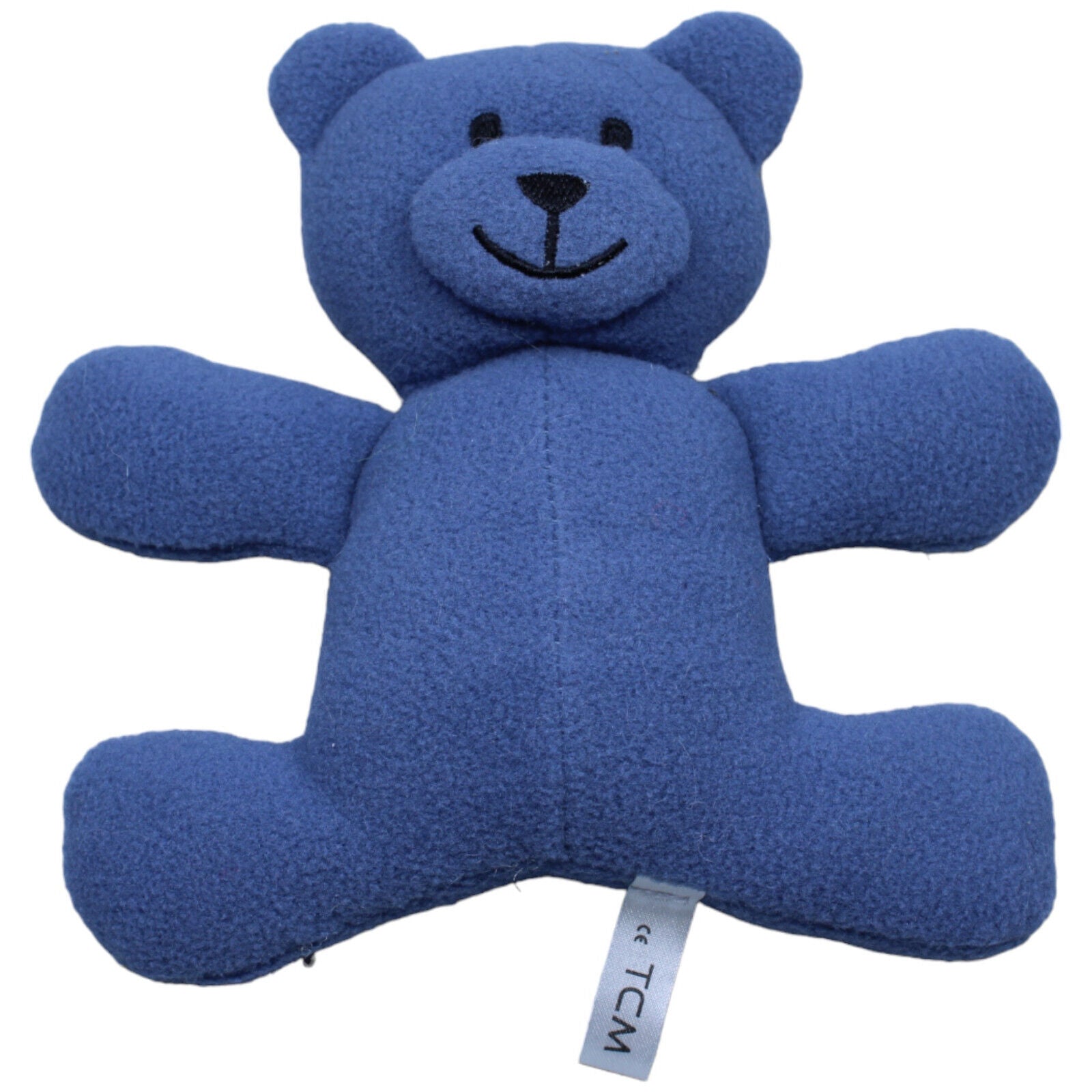 1231973 TCM Teddybär liegend, blau Kuscheltier Kumpel Leo Gebraucht