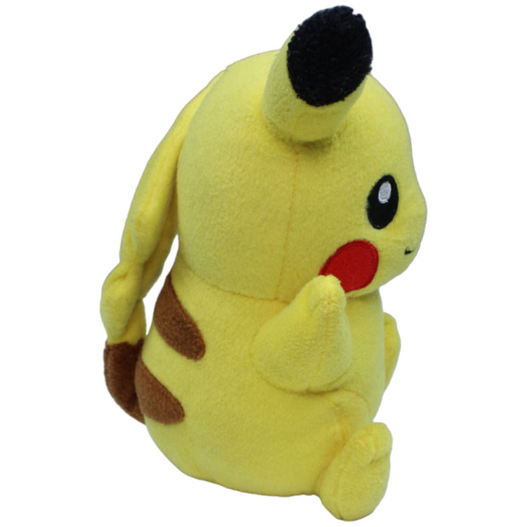 1231978 TOMY Pikachu sitzend aus Pokémon Plüschfigur Kumpel Leo Gebraucht