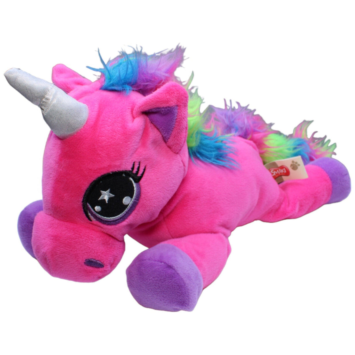 1231992 Smiki Einhorn liegend, pink Kuscheltier Kumpel Leo Gebraucht