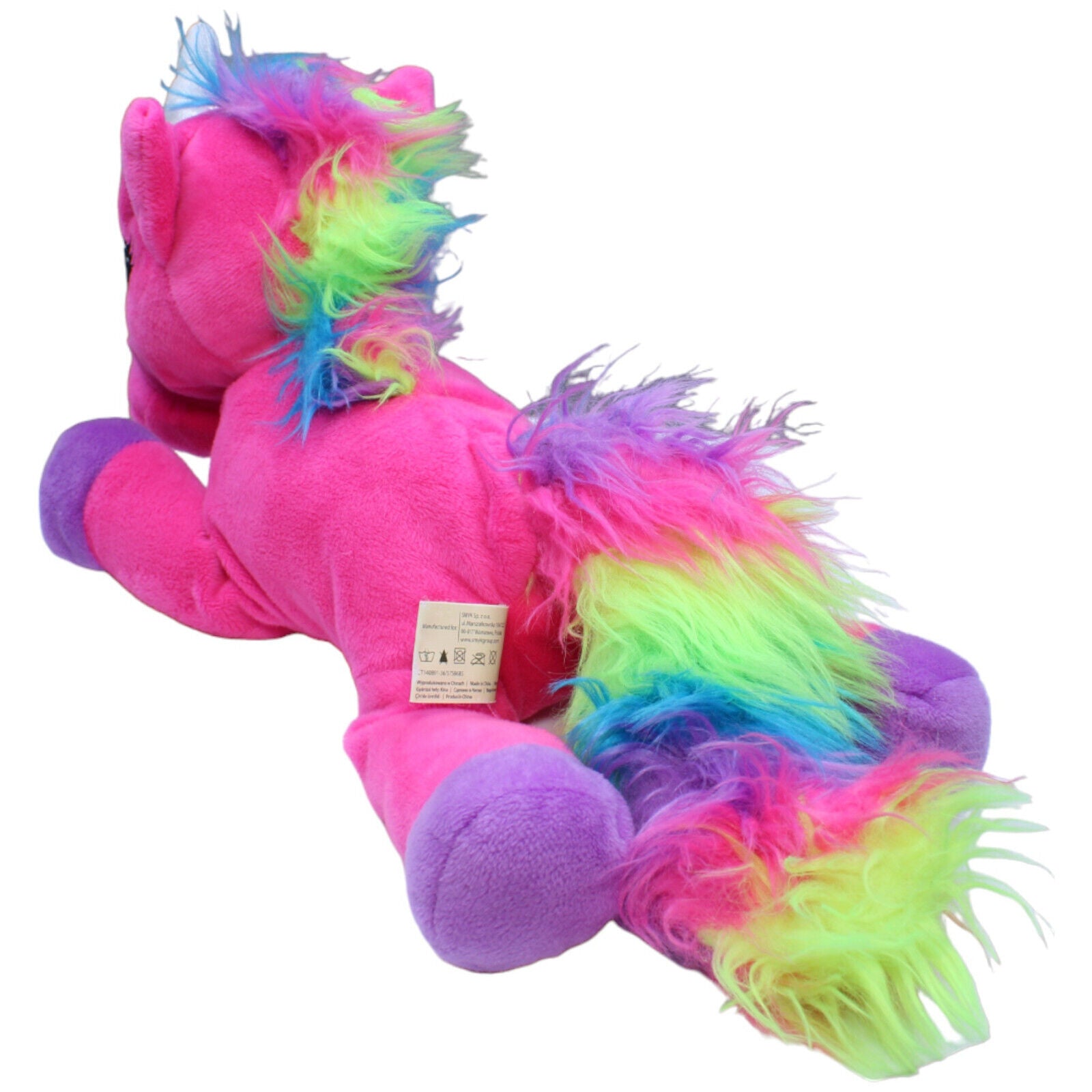 1231992 Smiki Einhorn liegend, pink Kuscheltier Kumpel Leo Gebraucht