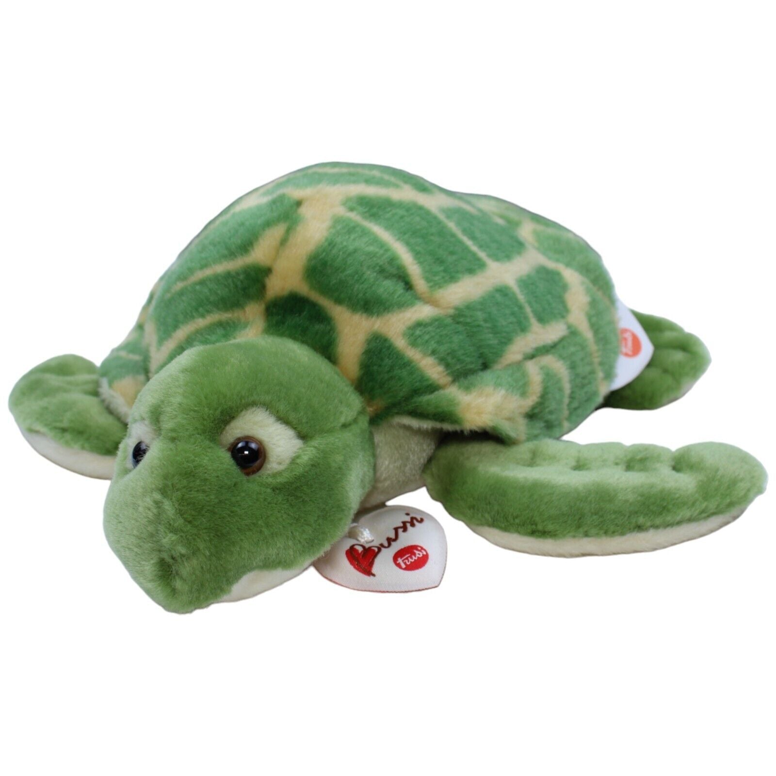 1232001 Trudi Bussi, Schildkröte grün Kuscheltier Kumpel Leo neu