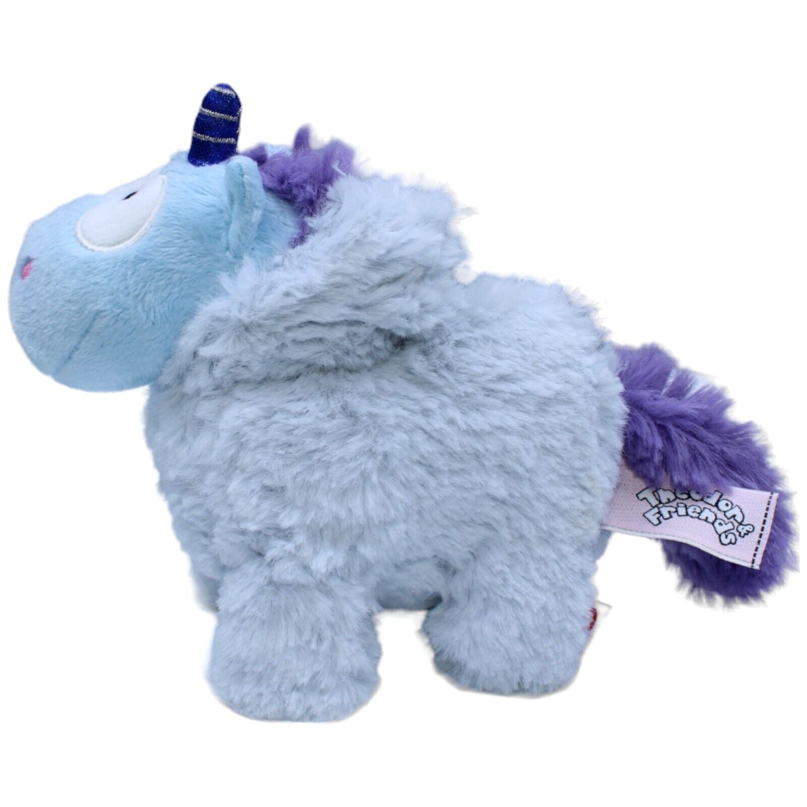 1232010 NICI Theodor and Friends, Einhorn Snow Coldson Kuscheltier Kumpel Leo Gebraucht