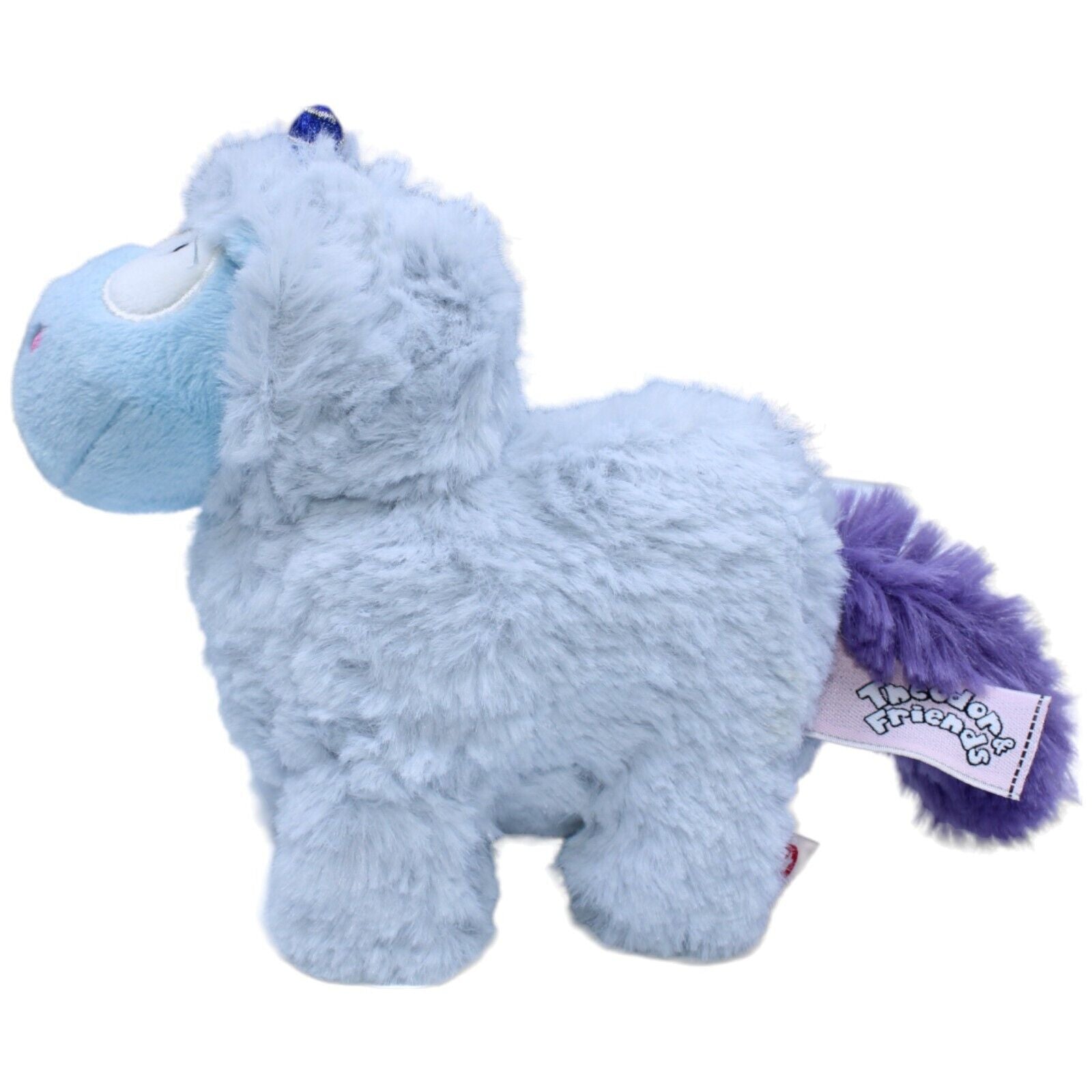 1232010 NICI Theodor and Friends, Einhorn Snow Coldson Kuscheltier Kumpel Leo Gebraucht