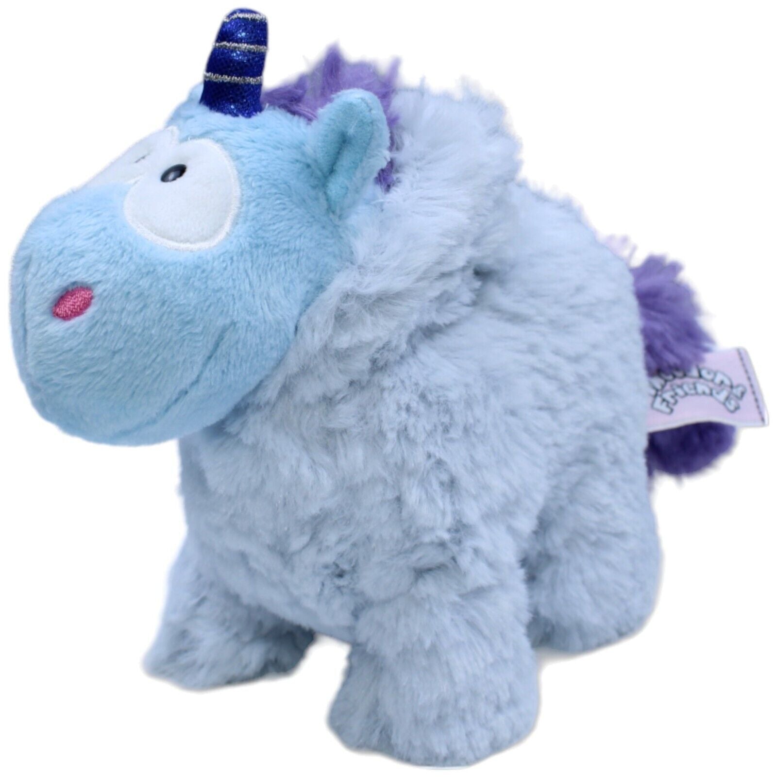 1232010 NICI Theodor and Friends, Einhorn Snow Coldson Kuscheltier Kumpel Leo Gebraucht