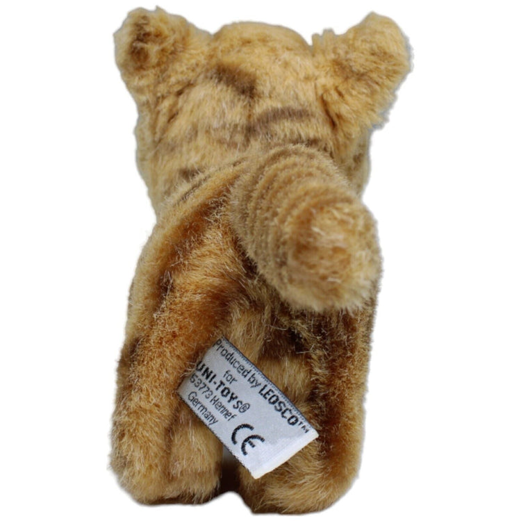 1232021 Uni-Toys Katze, rot-gestreift Kuscheltier Kumpel Leo Gebraucht