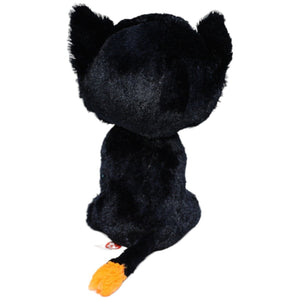 1232027 TY Katze Frights, schwarz-orange Kuscheltier Kumpel Leo Gebraucht Glubschi