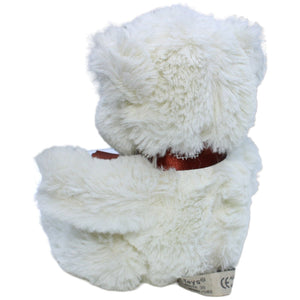 1232030 Uni-Toys Teddybär geflickt, weiß Kuscheltier Kumpel Leo Gebraucht