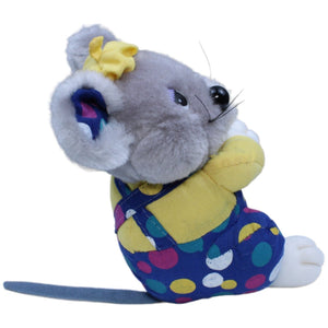 1232033 Uni-Toys Maus, bunt-gepunktet Kuscheltier Kumpel Leo Gebraucht