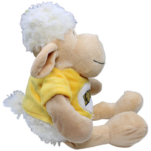 1232048 Flo's Toys Schaf mit gelben Shirt "LOVE" Kuscheltier Kumpel Leo Gebraucht