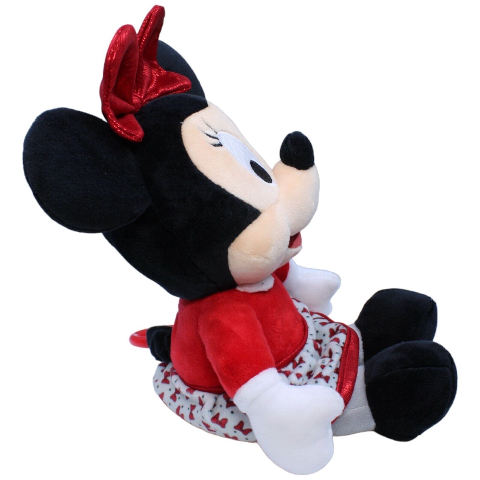 1232053 Simba Spieluhr, Minnie Maus mit rotem Kleid Spieluhr Kumpel Leo Disney Gebraucht