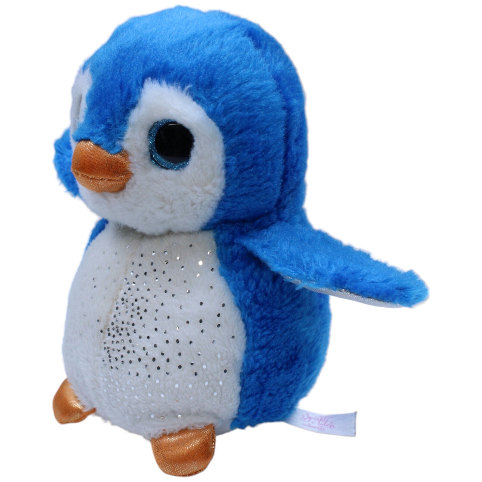 1232083 Aurora Sparkle Tales, Pinguin blau Kuscheltier Kumpel Leo Gebraucht Glubschi