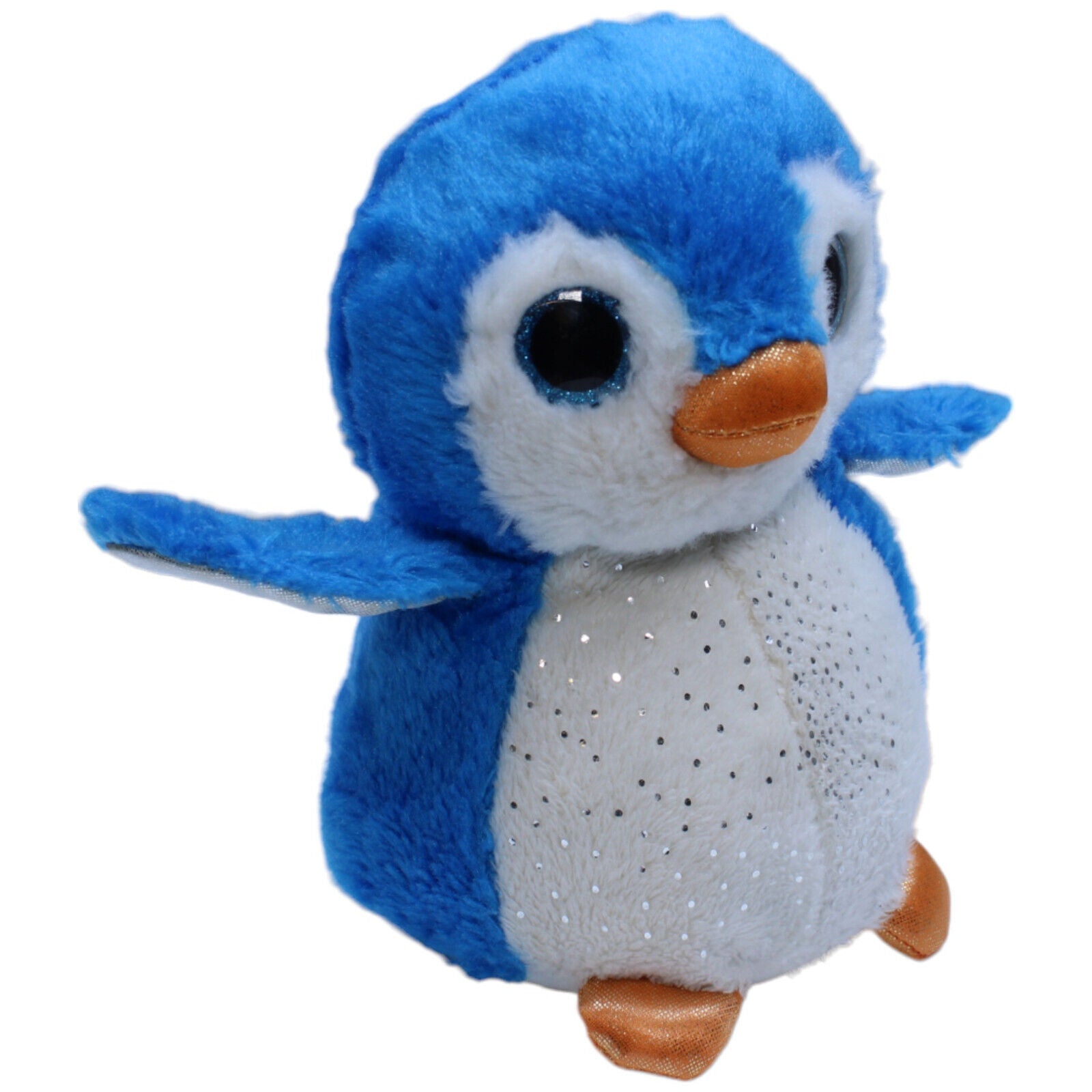 1232083 Aurora Sparkle Tales, Pinguin blau Kuscheltier Kumpel Leo Gebraucht Glubschi