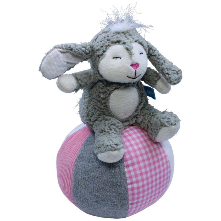 1232104 Lief! Hase auf Ball mit Rassel Kuscheltier Kumpel Leo Gebraucht