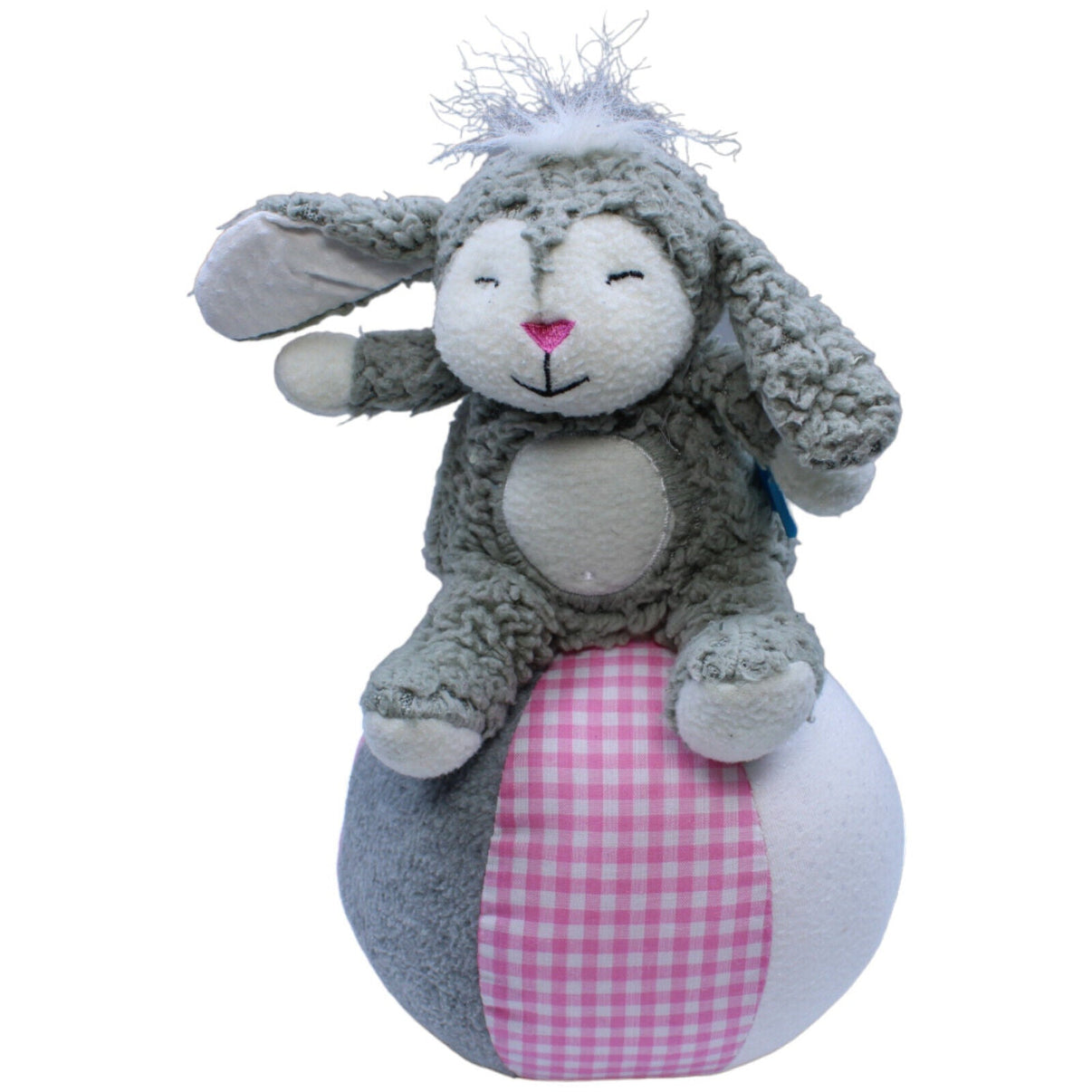 1232104 Lief! Hase auf Ball mit Rassel Kuscheltier Kumpel Leo Gebraucht