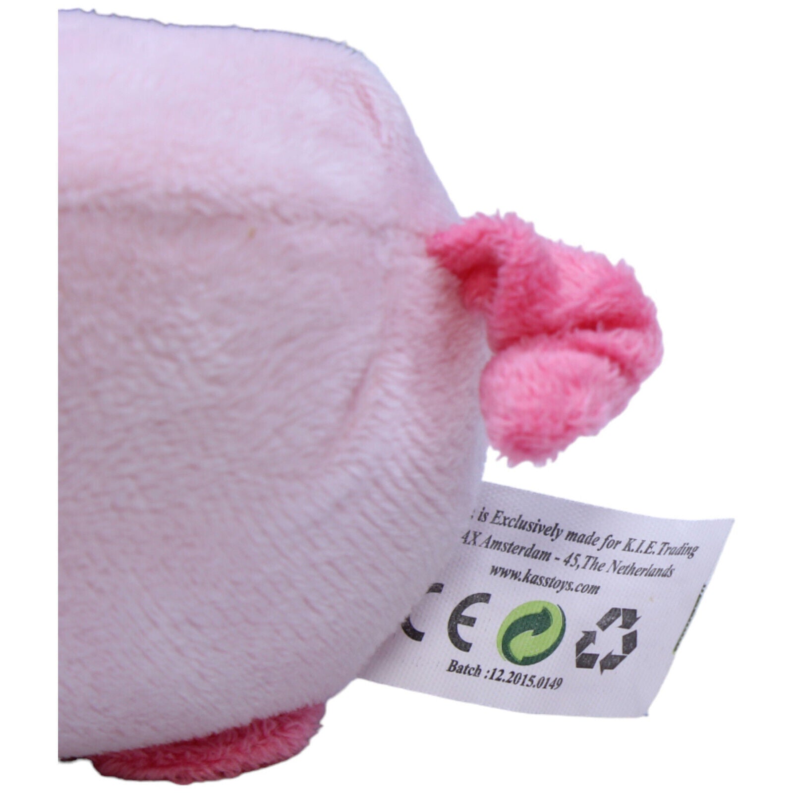 1232109 Kasstoys Süßes Schwein, rosa Kuscheltier Kumpel Leo Gebraucht