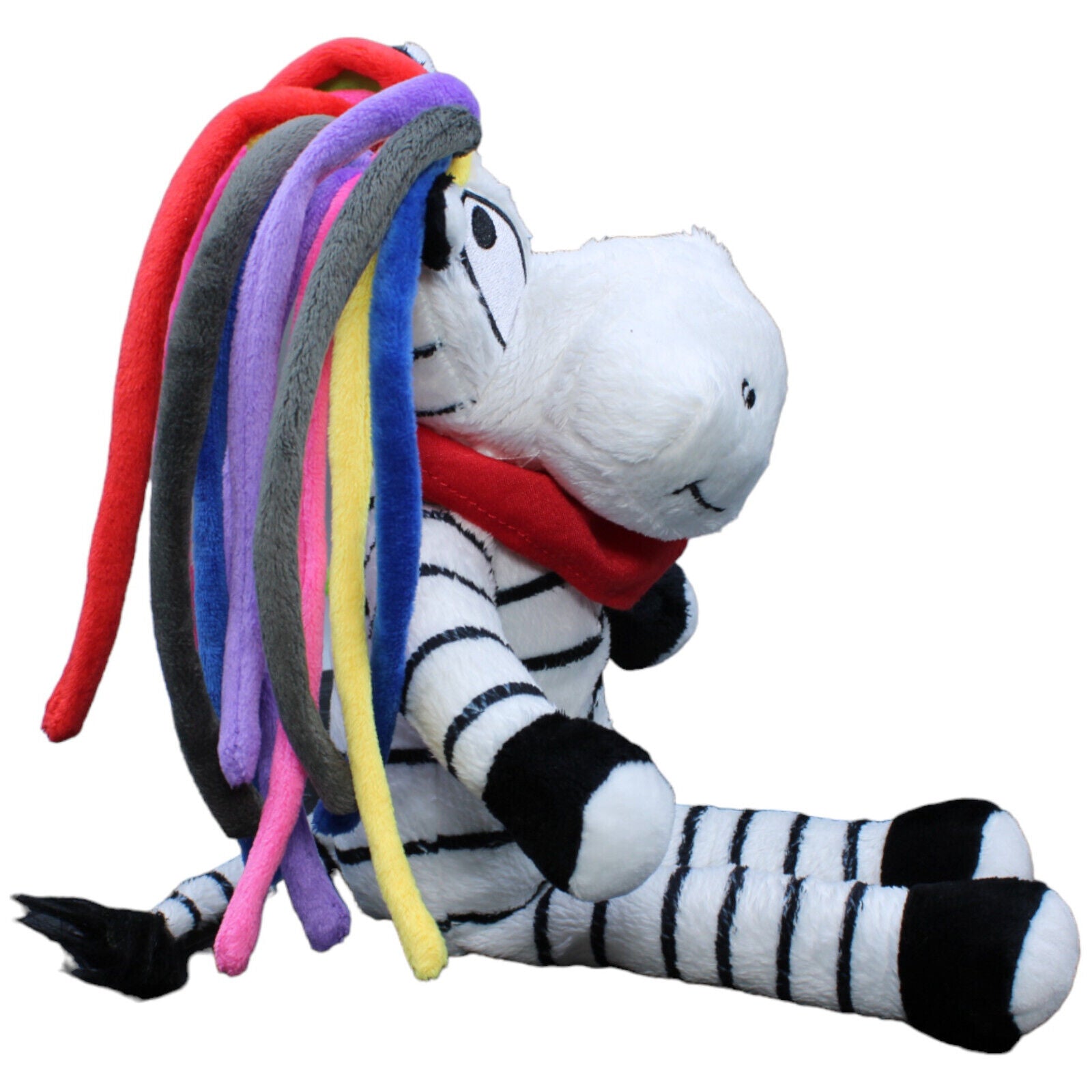 1232124 Heunec Rasta Zebra, Rodscha aus Kambodscha und Tom Palme Kuscheltier Kumpel Leo Gebraucht