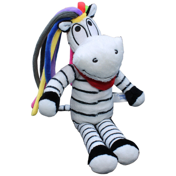 1232124 Heunec Rasta Zebra, Rodscha aus Kambodscha und Tom Palme Kuscheltier Kumpel Leo Gebraucht