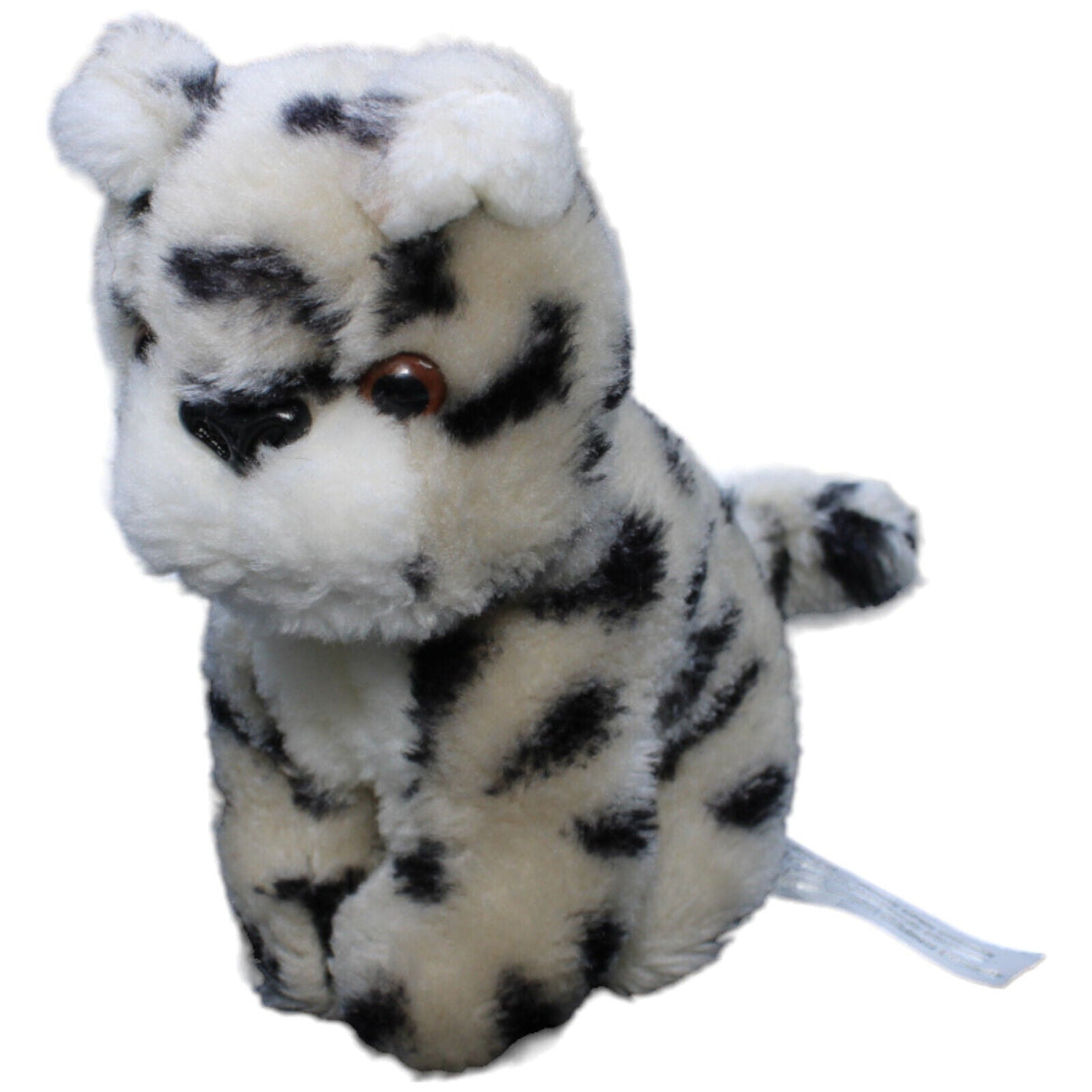 1232151 Happy People Vintage Plüschel, Leopard (Elektronik defekt) Kuscheltier Kumpel Leo Gebraucht