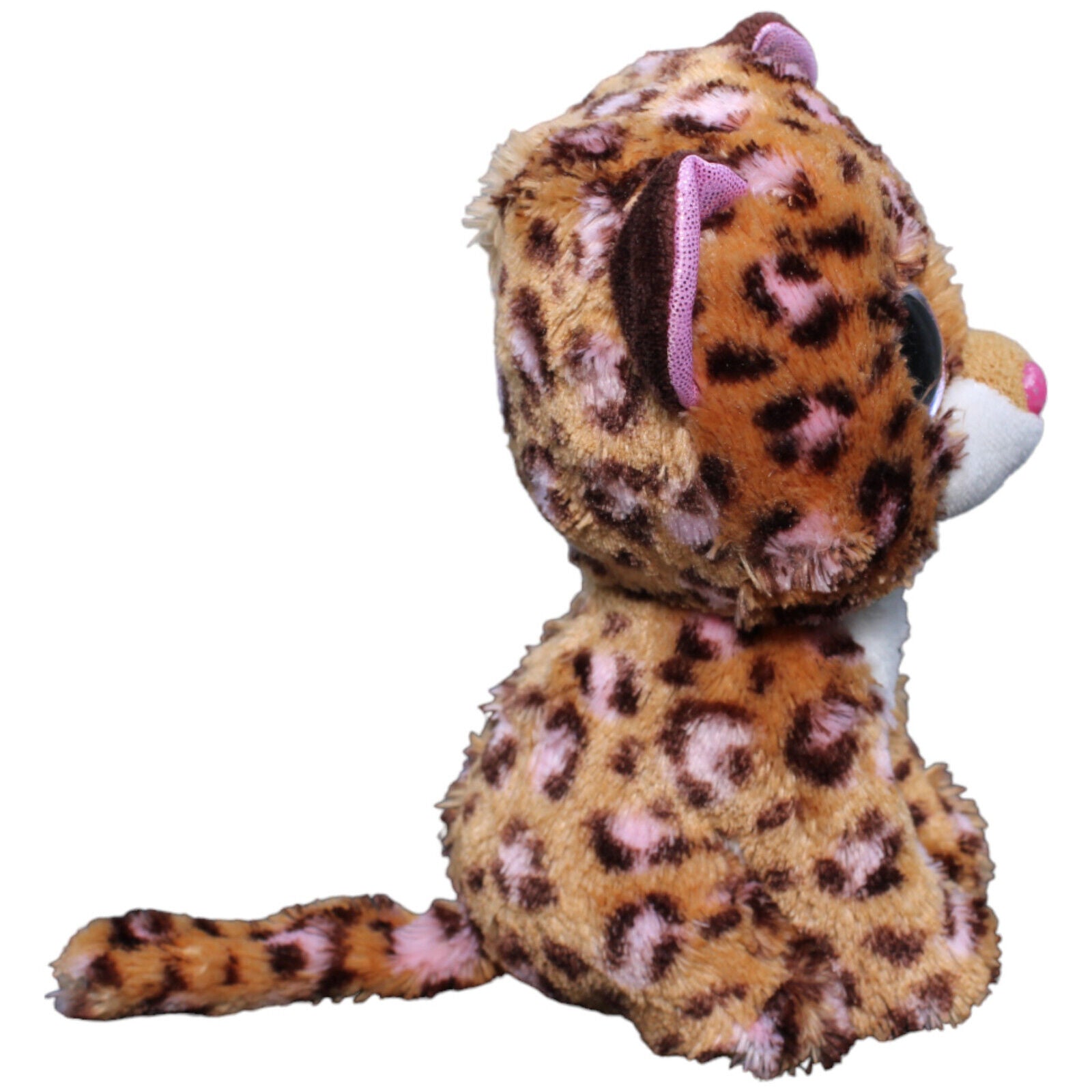 1232152 TY Leopard Patches Kuscheltier Kumpel Leo Gebraucht Glubschi