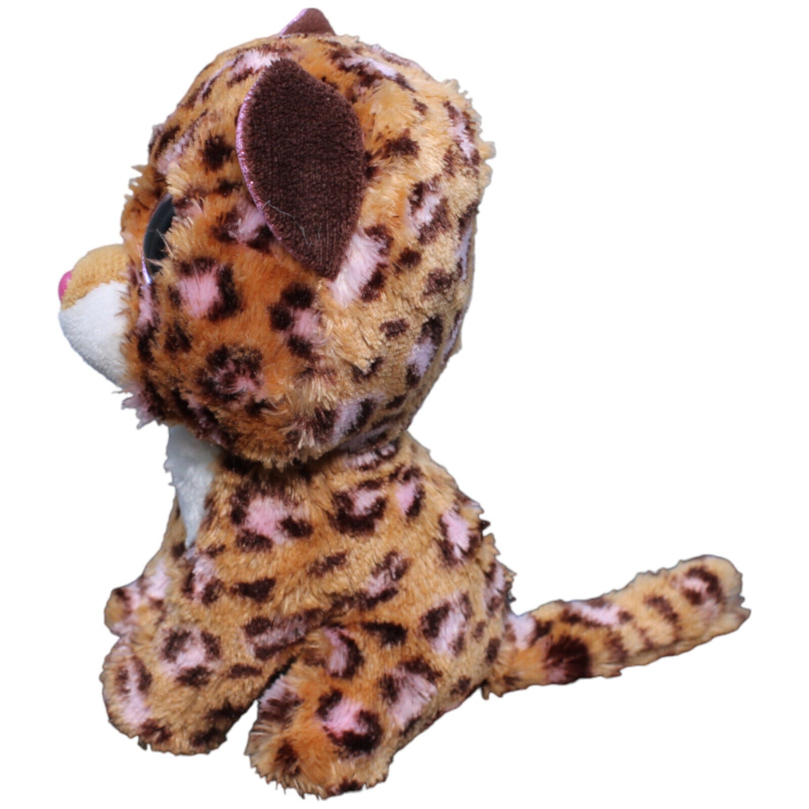 1232152 TY Leopard Patches Kuscheltier Kumpel Leo Gebraucht Glubschi