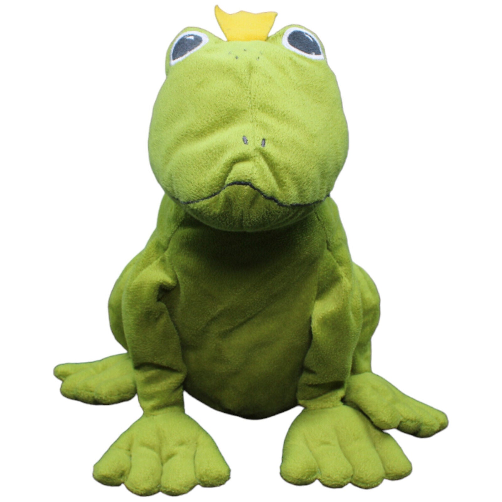 1232187 IKEA Froschkönig Wendepuppe, KVACK Plüschfigur Kumpel Leo Gebraucht