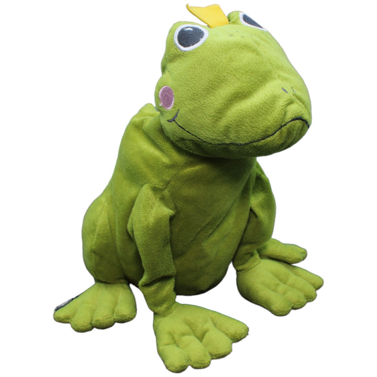 1232187 IKEA Froschkönig Wendepuppe, KVACK Plüschfigur Kumpel Leo Gebraucht