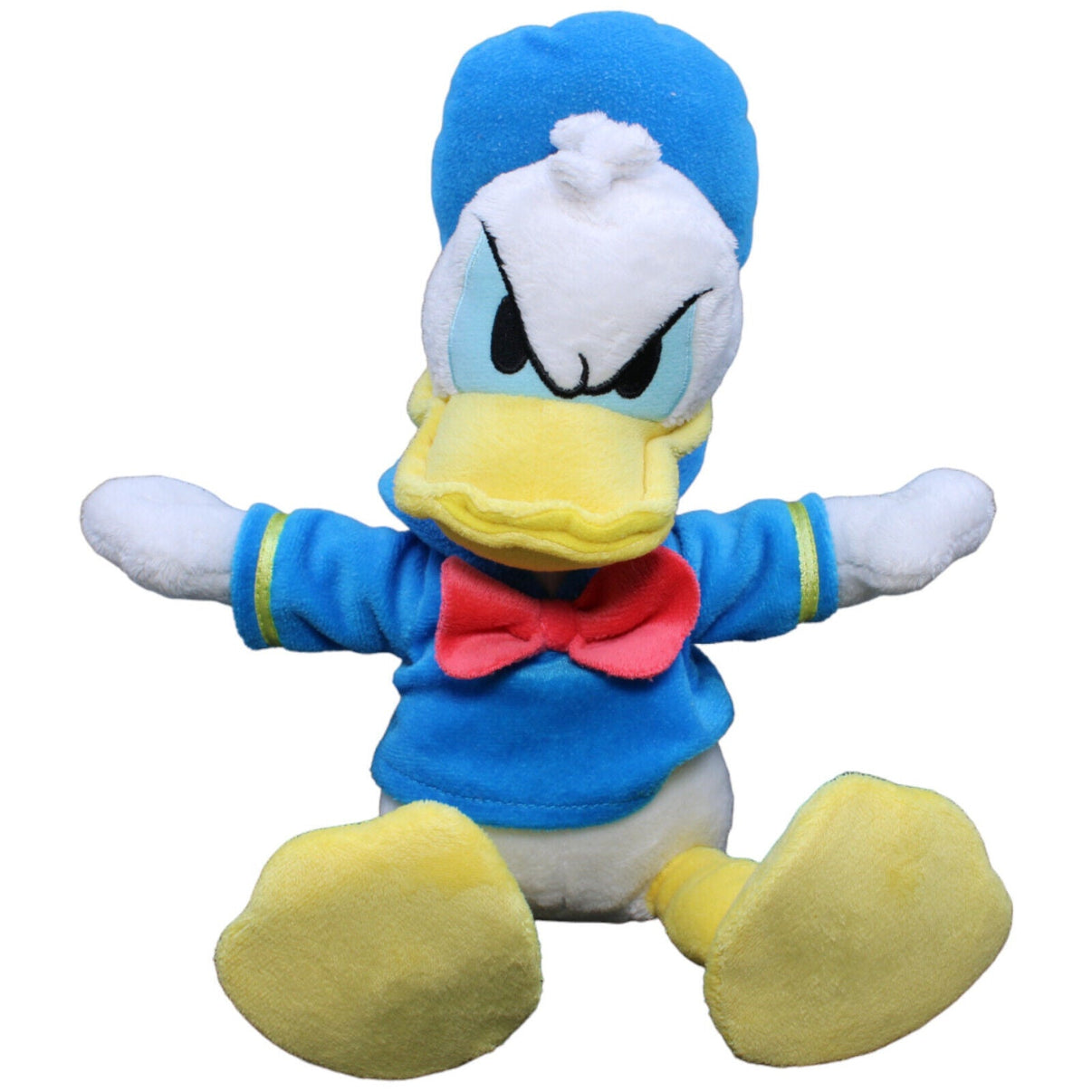 1232230 Nicotoy Disney Donald Duck, wütend Kuscheltier Kumpel Leo Disney Gebraucht