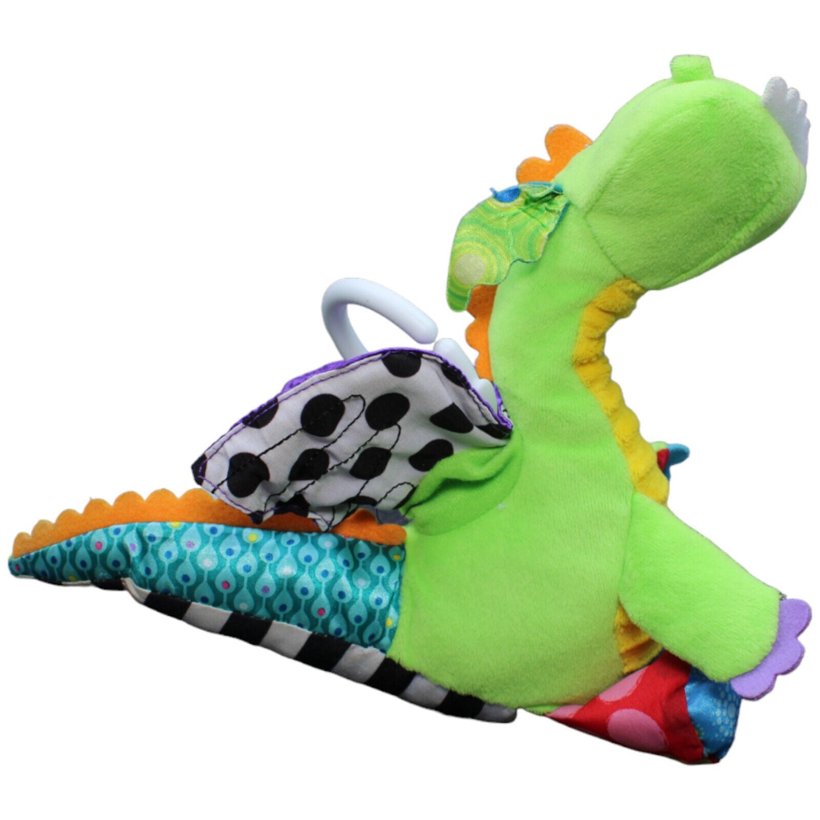 1232236 Lamaze Activity-Kuscheltier, Drache mit beweglichen klappernden Flügeln Activity-Kuscheltier Kumpel Leo Gebraucht