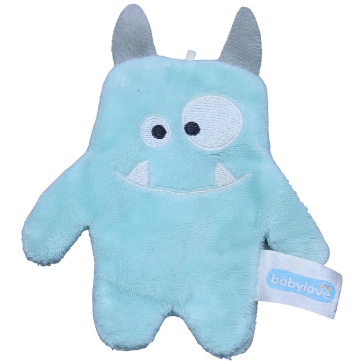 1232268 Babylove Knistertuch, Monster blau Knistertuch Kumpel Leo dm drogerie markt Gebraucht