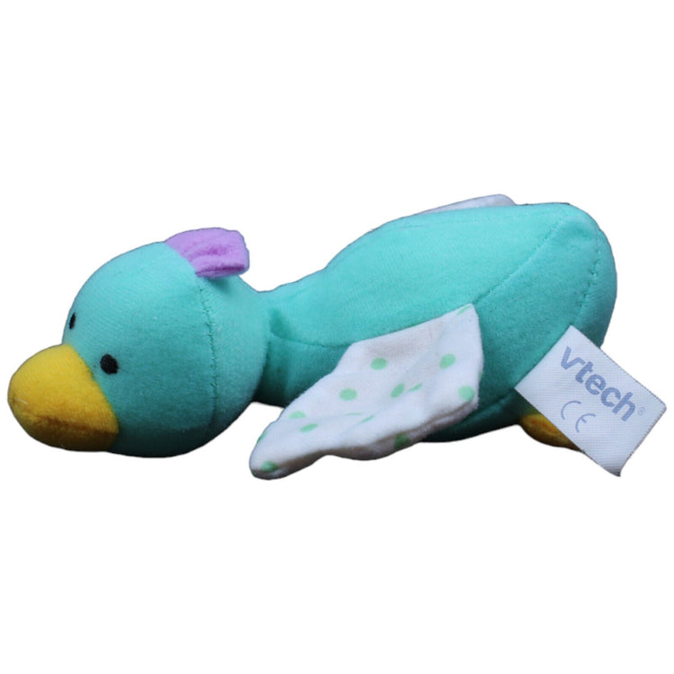 1232300 VTech Ente liegend, türkis Kuscheltier Kumpel Leo Gebraucht