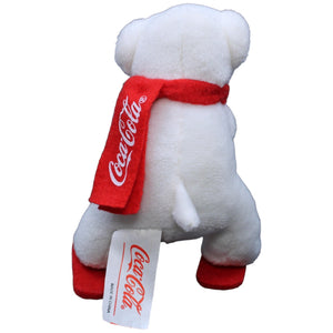 1232301 Coca Cola Coca-Cola, Eisbär mit Hockeyschläger und Schlittschuhen Kuscheltier Kumpel Leo Gebraucht