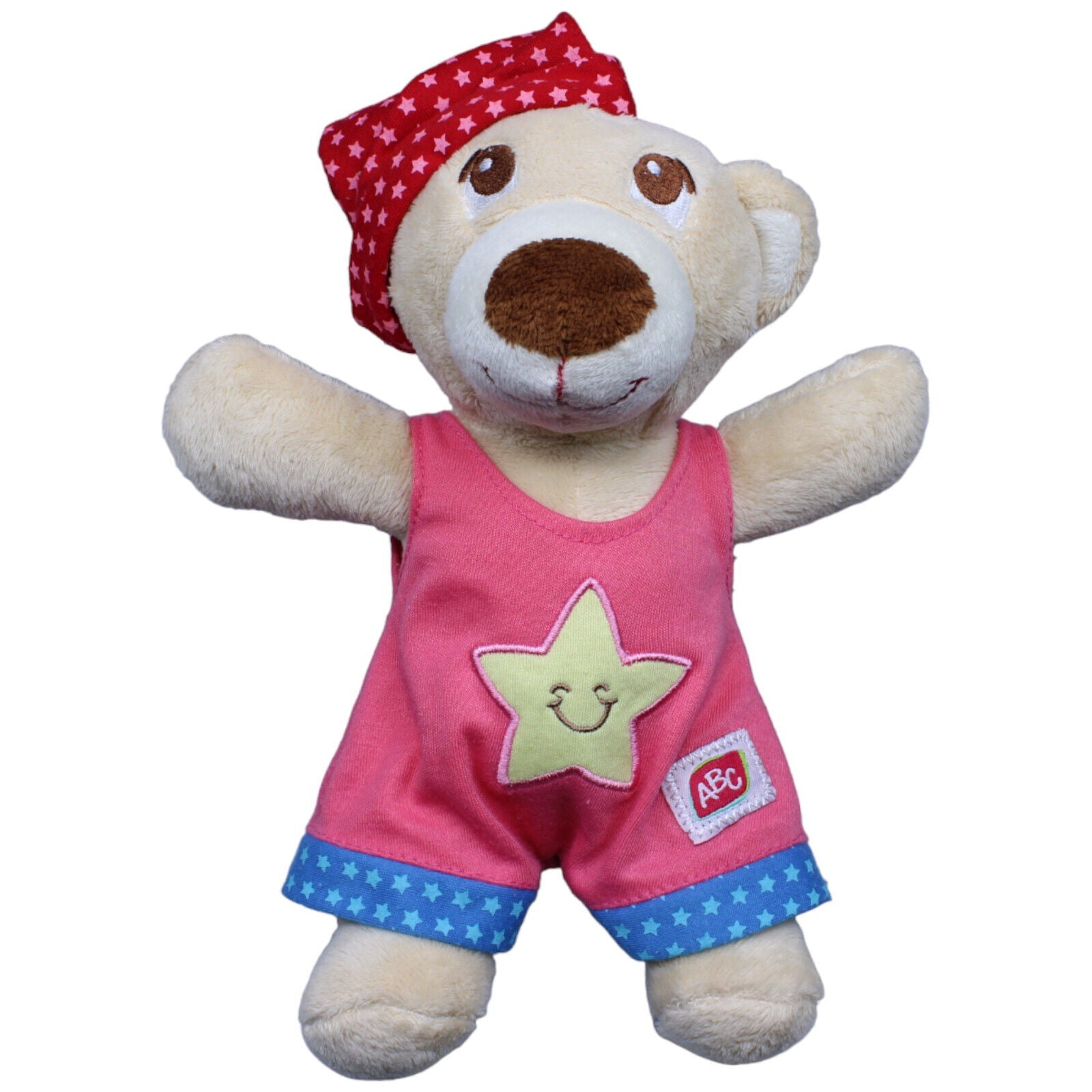 1232332 Simba ABC Teddybär mit Schlafmütze für Mädchen Kuscheltier Kumpel Leo Gebraucht